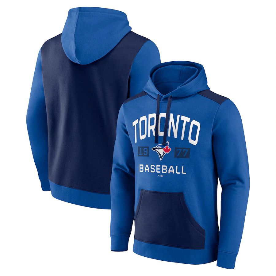 Men 2023 MLB Toronto Blue Jays blue Sweatshirt style 3->toronto blue jays->MLB Jersey